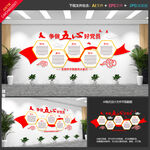 五心党员文化墙