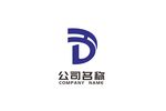 DH字母组合logo