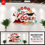 乡村振兴战略文化墙