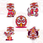 中国风舞狮
