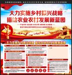 乡村振兴展板