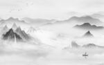 新上架中国风新山水 tif分层