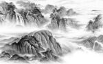 最新中国风新山水 tif分层