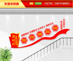 新时代文明实践站文化墙