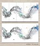 抽象水墨画