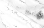 爵士白简约大气山水 TIF分层
