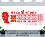 价值观党建背景