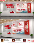 四个意识自信文化墙