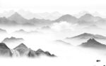 新中式高档爆款山水 tif分层