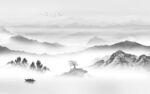 电视新高端山水画 tif分层