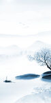 水墨 新现代画玄关 TIF分层