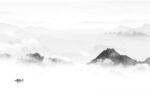 中式客厅新山水画 TIF分层