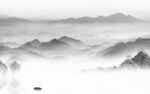 现代大气中式山水 TIF分层