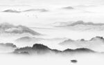 意境大气新山水画 TIF分层