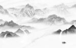 意境高清新山水画 TIF分层