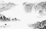 大气高清山水画 TIF分层 