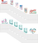 医院楼梯文化墙