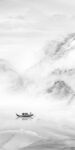 中式山水玄关框画 tif分层