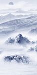 风景山水背景玄关 TIF分层