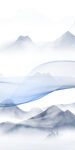 大气 墙画山水玄关 TIF分层