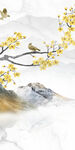 银杏中式别墅玄关 TIF分层