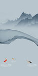 线条最新山水玄关 TIF分层
