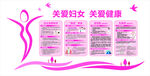 妇女保健文化墙 