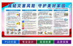2022年防灾减灾日宣传展板
