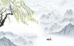 新中式背景墙