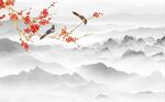 新中式背景墙