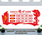 社会主义核心价值观文化墙