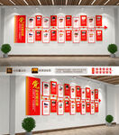 党的光辉历程文化墙