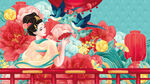 红枣仕女图
