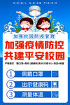校园防疫海报