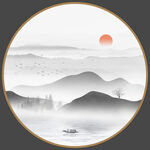 水墨山水