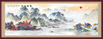 国画山水画