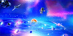 太空星空星球