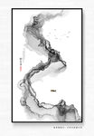 山水画水墨画