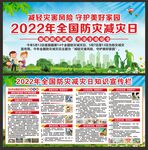 防灾减灾日展板