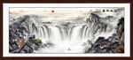 大厅山水画