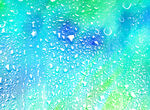 蓝色水珠背景