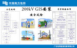 南方电网200kv GIS安装
