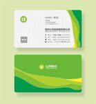 绿色名片