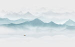 水墨山水画