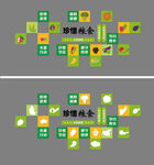 节约粮食文化墙