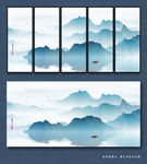 国画山水画