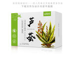 芦荟胶中草药材药粉包装盒设计