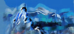 雪山印象
