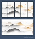 国画山水画图
