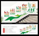 校园楼梯文化墙